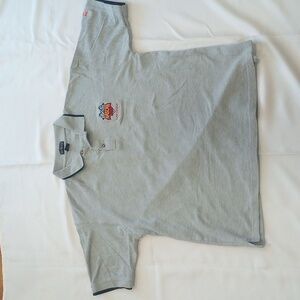 Nascar Cafe  Las Vegas Men's Light Gray Polo Shirt
